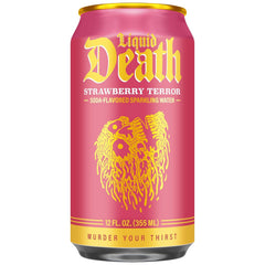 Liquid Death Soda-Flavored Sparkling Water - Severed Lime (Classic Lime Soda), Less Sugar*, Huge Flavor, No Artificial Sweeteners, King Size 19.2 Fl Oz (Pack of 12)