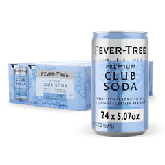 Fever-Tree Sparkling Cucumber – Premium Low Calorie Mixer for Cocktails and Mocktails, 6.8 fl oz Bottles, Pack of 24 – Naturally Sourced, Non-GMO