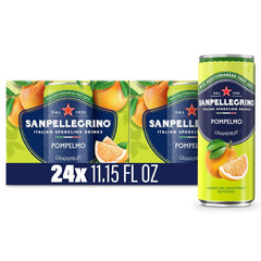 Sanpellegrino Italian Sparkling Drink Aranciata Rossa, Sparkling Orange and Blood Orange Beverage, 11.15 Fl Oz (Pack of 24)