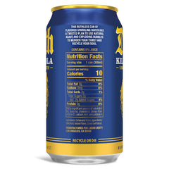 Liquid Death Soda-Flavored Sparkling Water - Severed Lime (Classic Lime Soda), Less Sugar*, Huge Flavor, No Artificial Sweeteners, King Size 19.2 Fl Oz (Pack of 12)
