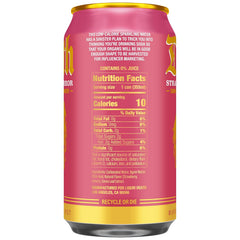Liquid Death Soda-Flavored Sparkling Water - Severed Lime (Classic Lime Soda), Less Sugar*, Huge Flavor, No Artificial Sweeteners, King Size 19.2 Fl Oz (Pack of 12)