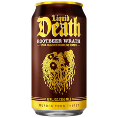 Liquid Death Soda-Flavored Sparkling Water - Severed Lime (Classic Lime Soda), Less Sugar*, Huge Flavor, No Artificial Sweeteners, King Size 19.2 Fl Oz (Pack of 12)
