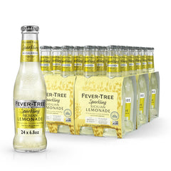 Fever-Tree Sparkling Cucumber – Premium Low Calorie Mixer for Cocktails and Mocktails, 6.8 fl oz Bottles, Pack of 24 – Naturally Sourced, Non-GMO